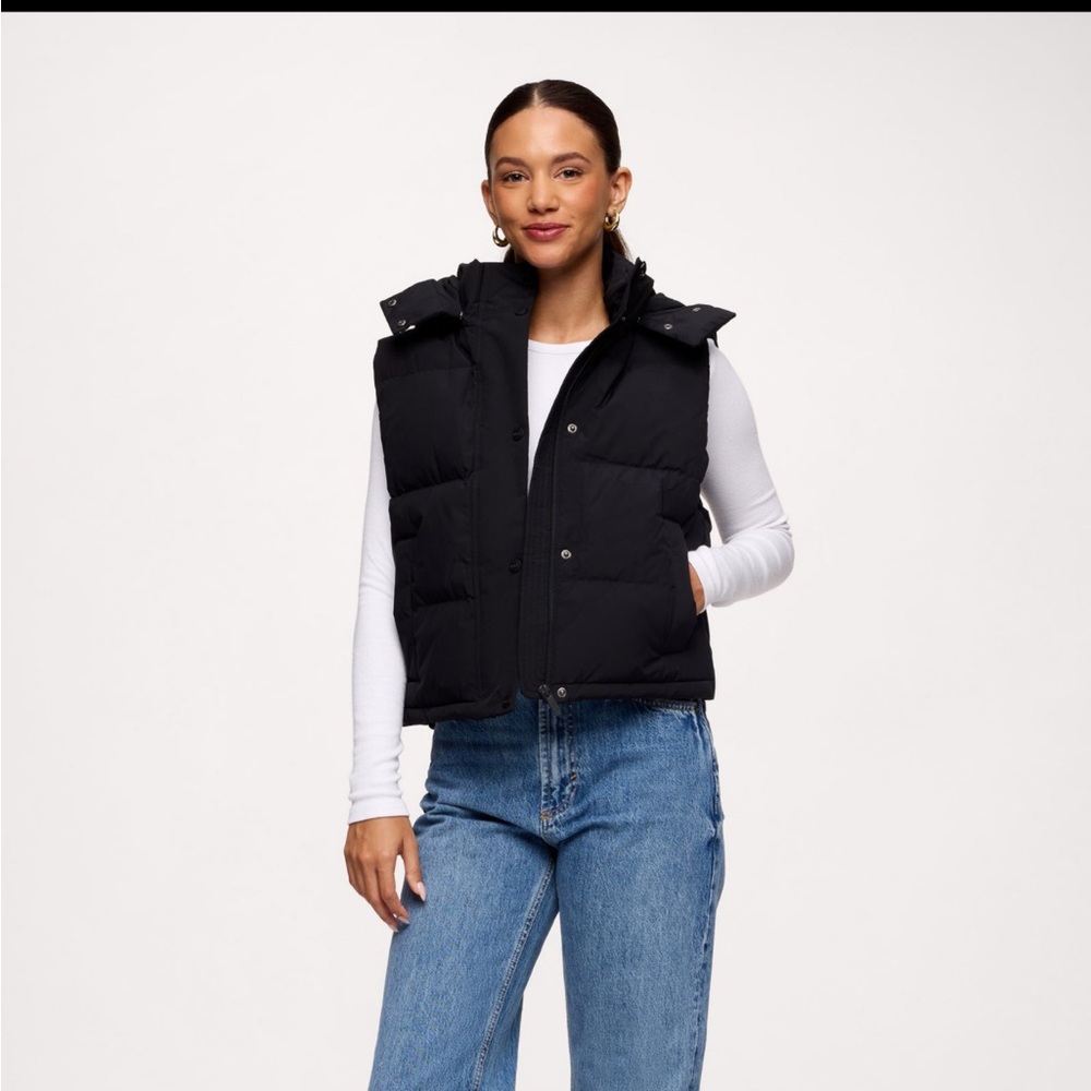 Black Puffer Vest